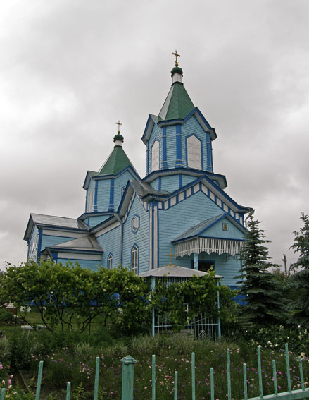 Заворычи. Георгиевская церковь. Фото 2