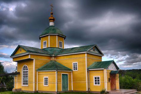 Шкарівка. Козацька церква