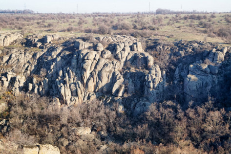 Актовський каньйон. Ранок. Актовський каньйон. Ранок.