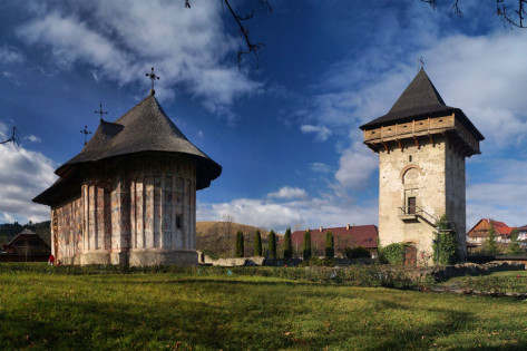 Румунія. Монастир Гумора