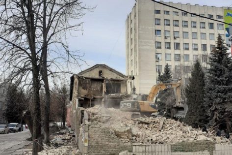 У Києві зносять історичні будівлі біля вокзалу