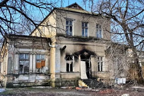 В Одесі підпалили особняк, якому 110 років