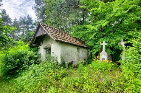 Велика Воля. Старовинний цвинтар та церква