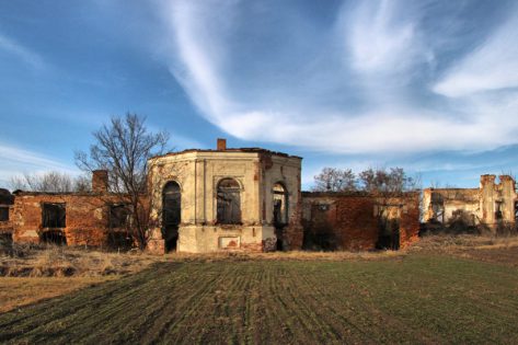 Андрушівка. Палац Тишкевичів. Руїна