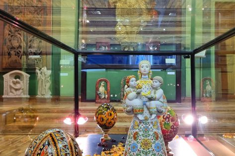 В музеї Михайлівського Золотоверхого монастиря триває унікальна виставка-реквієм