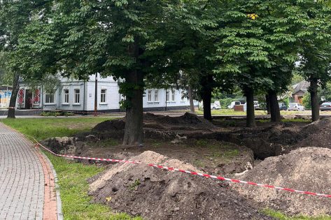 У Білій Церкві давній храм нагадав про себе людськими рештками