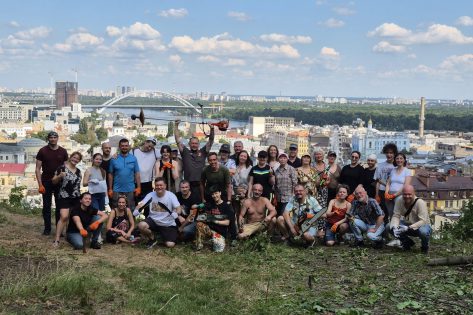 У Києві на братській могилі козаків-богданівців відбулася толока