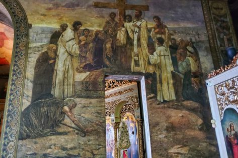 Розписи Хрестовоздвиженської церкви у Києві
