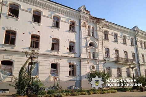 Росіяни знову обстріляли по Святогірську лавру