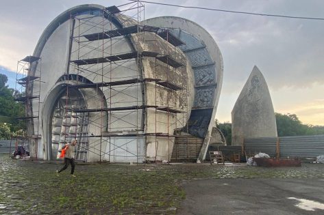 У Києві розпочали реставрацію ритуальних корпусів крематорію