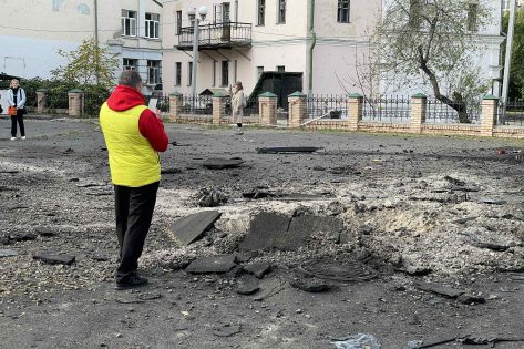 Символи не здаються: Музей Гетьманства вцілів попри атаку росіян Символи не здаються: Музей Гетьманства вцілів попри атаку росіян