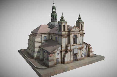 В Івано-Франківську завершили оцифрування костелу Пресвятої Діви Марії XVII століття