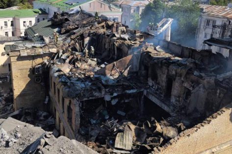 Наймасштабніший удар по Києву. Знищено Національний музей “Чорнобиль”