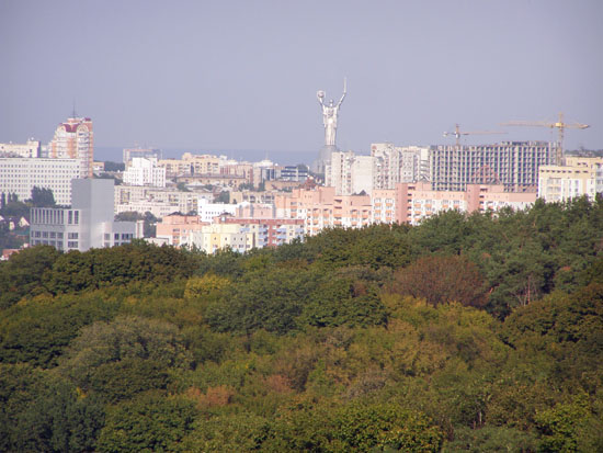 Голосеевская башня. Панорама