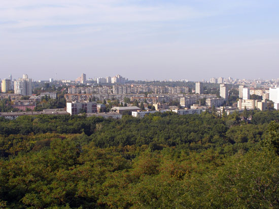 Голосеевская башня. Панорама